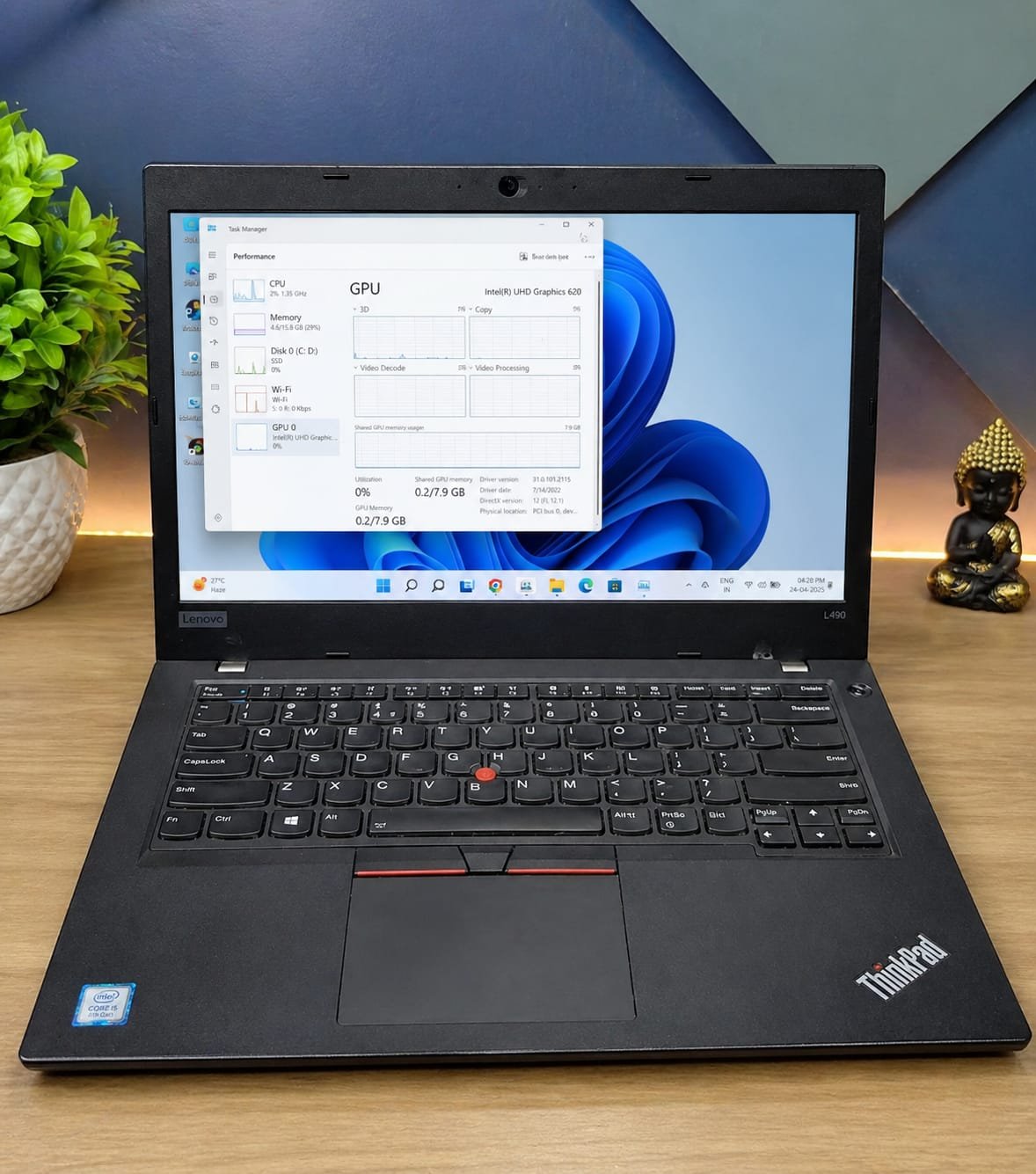 Lenovo ThinkPad L490 i5 8th Gen Laptop | 16GB RAM | 256GB SSD