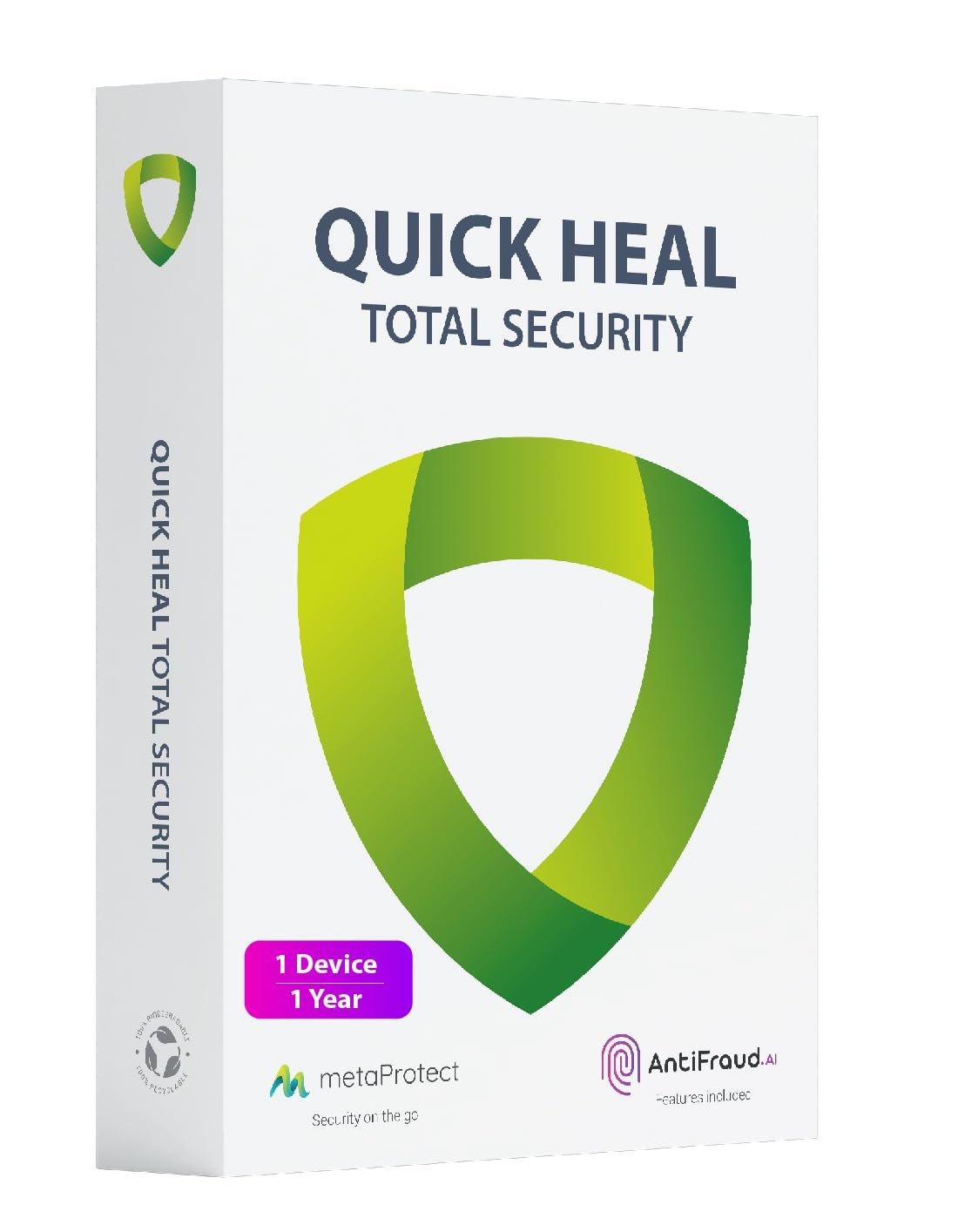 Quick Heal Total Security Antivirus | 1 User 1 Year