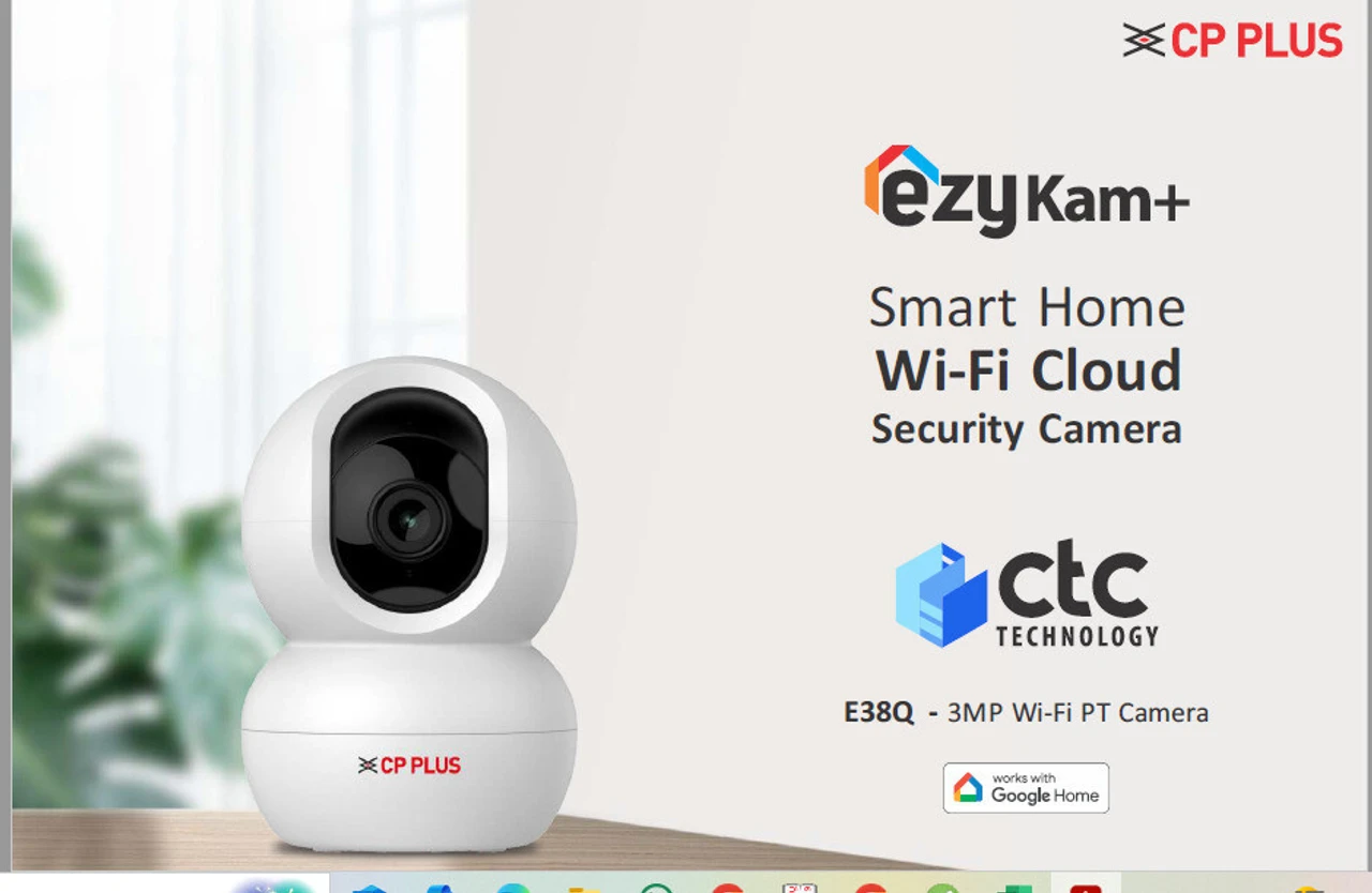 CP Plus E38Q 3MP WiFi PT Camera