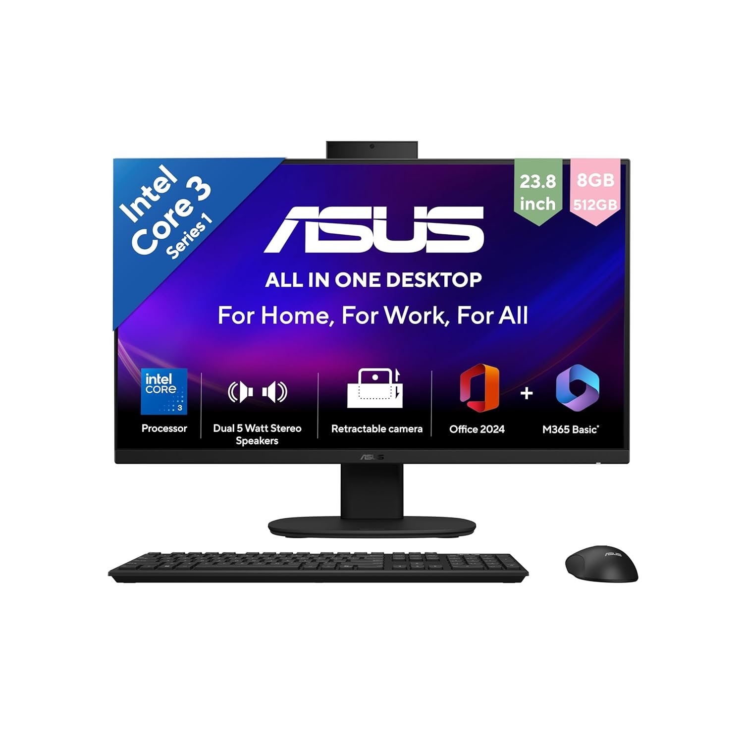 ASUS V400 All-in-One PC | Intel Core 3 100U
