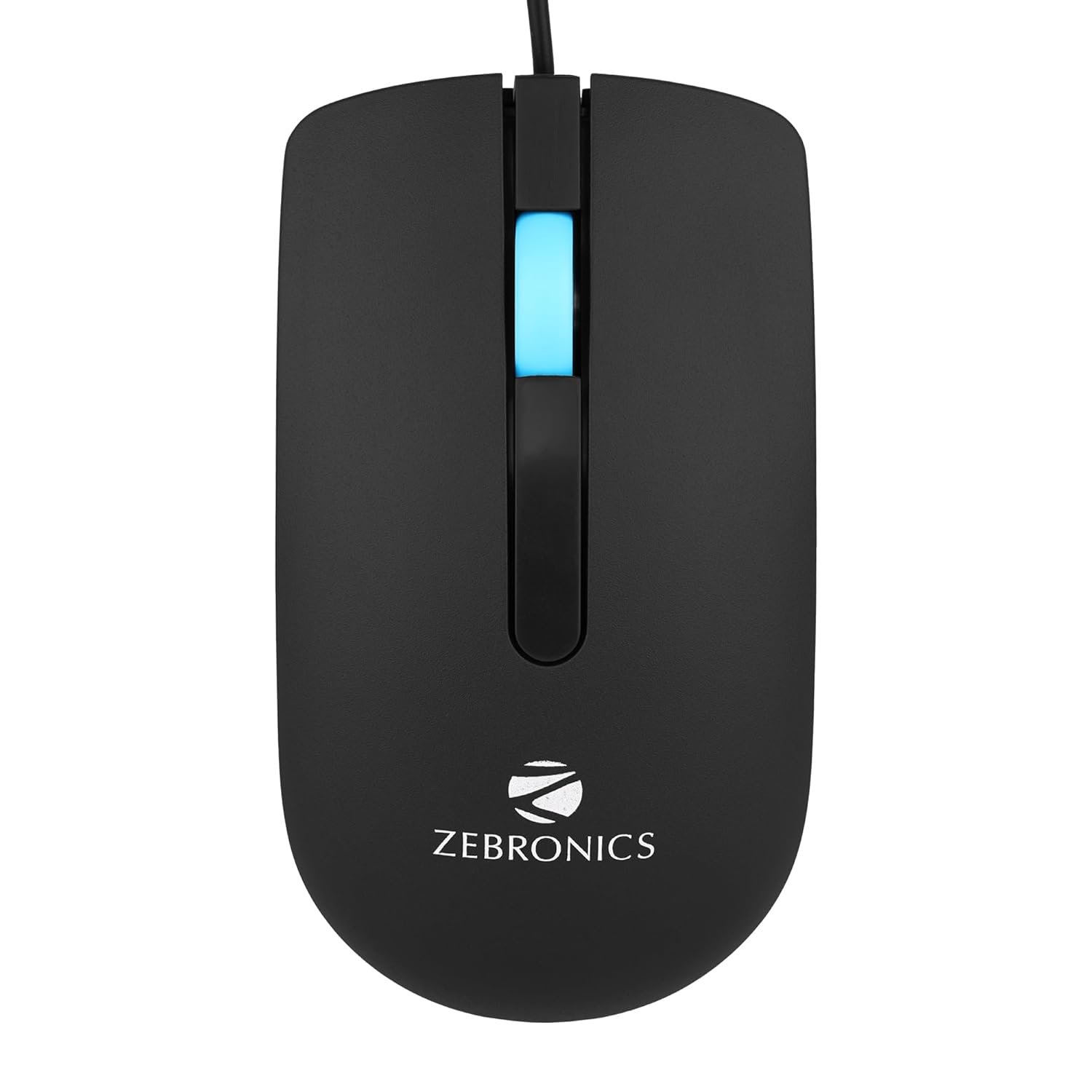 ZEBRONICS Juggle Wired Optical Mouse | 1200 DPI