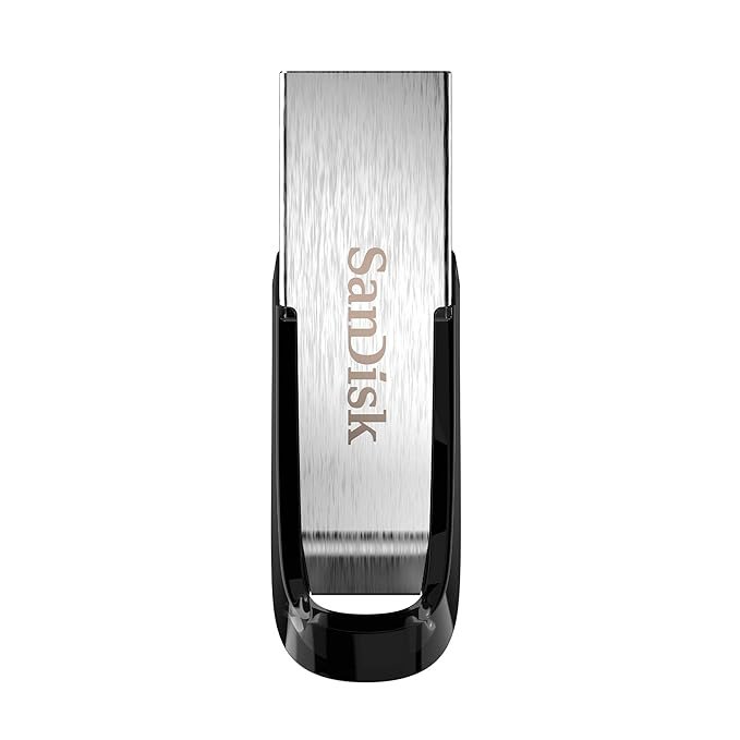 SanDisk Ultra Flair 64GB USB 3.0 Flash Drive – Up to 150MB/s Read, Metal, 5-Year Warranty