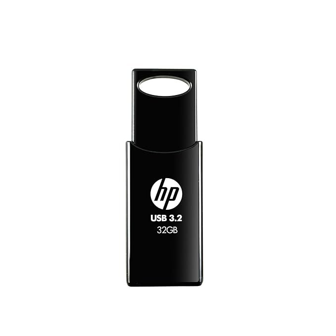 HP 712W 32GB USB 3.2 Flash Drive – Black