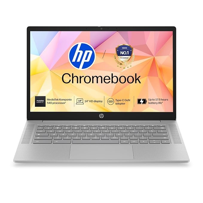 HP Chromebook 14 MediaTek Kompanio 540 Laptop