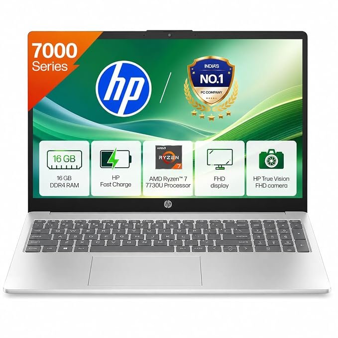 HP 15 AMD Ryzen 7 7730U Laptop