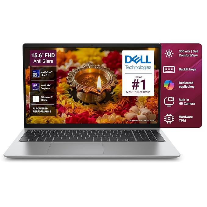 Dell 15 AI Powered Intel Core Ultra 5 225H Laptop