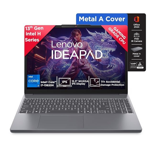 Lenovo IdeaPad Slim 3 Smartchoice 13th Gen Intel Core i7-13620H Laptop