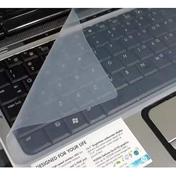 LS LAPSTER Universal Silicone 15.6" Keyboard Protector Skin