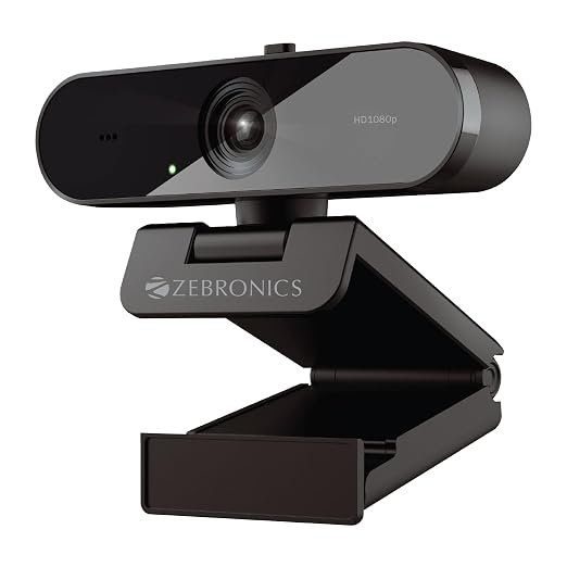 Zebronics Live Pro FHD USB Webcam