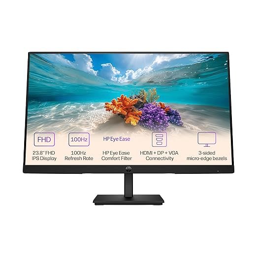 HP Series 3 Pro 23.8-inch FHD IPS Monitor