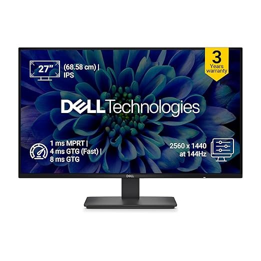 Dell SE2726D 27-inch QHD IPS Monitor