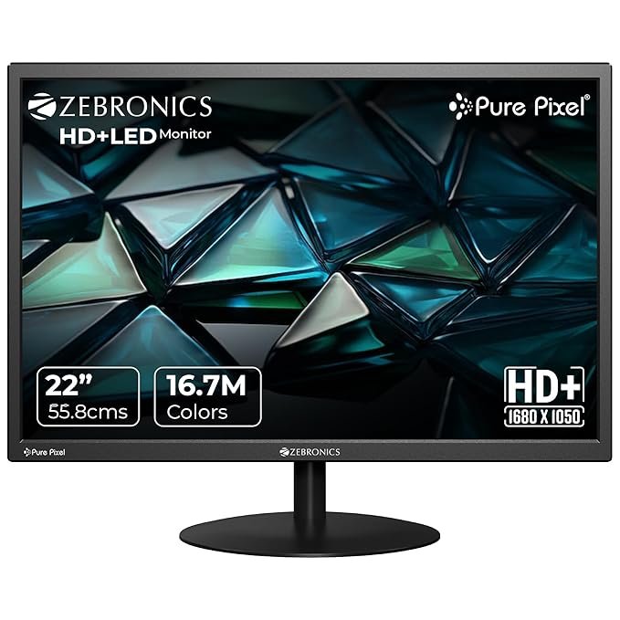 ZEBRONICS V22HD+ 22-Inch LED Monitor