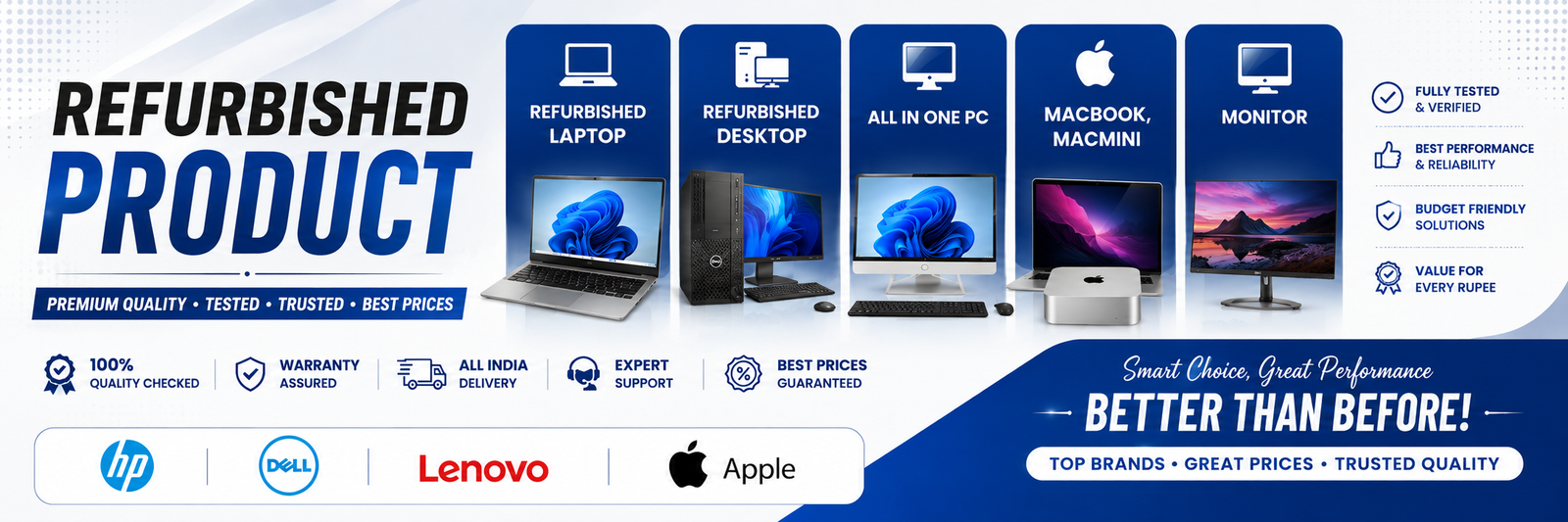 Refurbished Laptop and Desktop