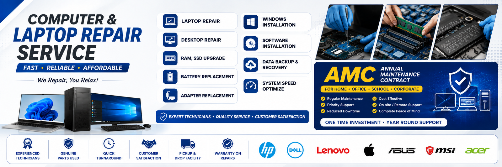 Computer and Laptop Repair Services